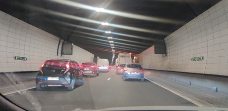 tunnel embouteillage