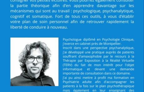 Dos du livre Amaxophobie